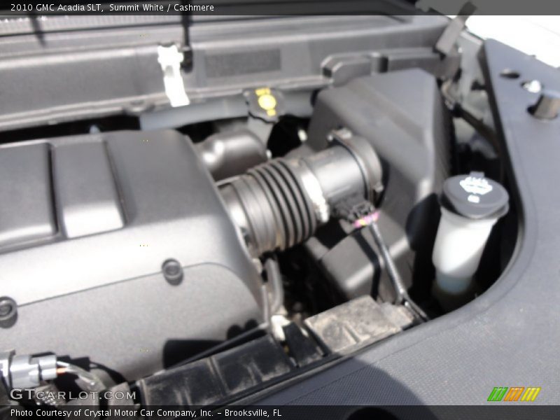 Summit White / Cashmere 2010 GMC Acadia SLT