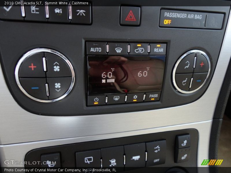 Summit White / Cashmere 2010 GMC Acadia SLT