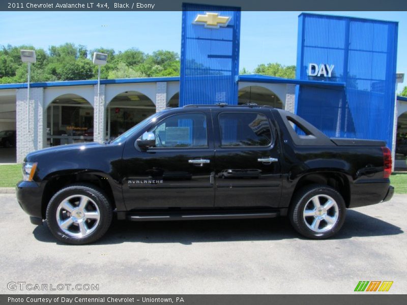 Black / Ebony 2011 Chevrolet Avalanche LT 4x4