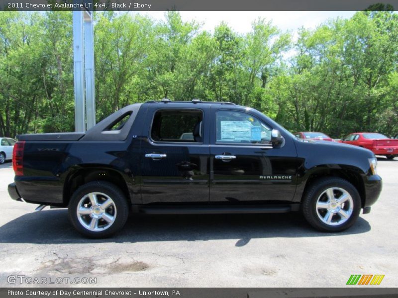 Black / Ebony 2011 Chevrolet Avalanche LT 4x4