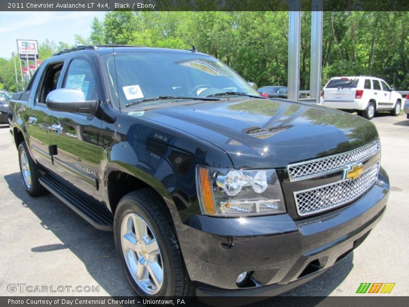Black / Ebony 2011 Chevrolet Avalanche LT 4x4