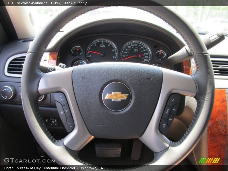 Black / Ebony 2011 Chevrolet Avalanche LT 4x4