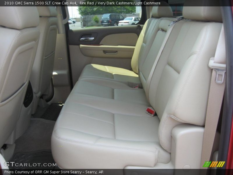 Fire Red / Very Dark Cashmere/Light Cashmere 2010 GMC Sierra 1500 SLT Crew Cab 4x4