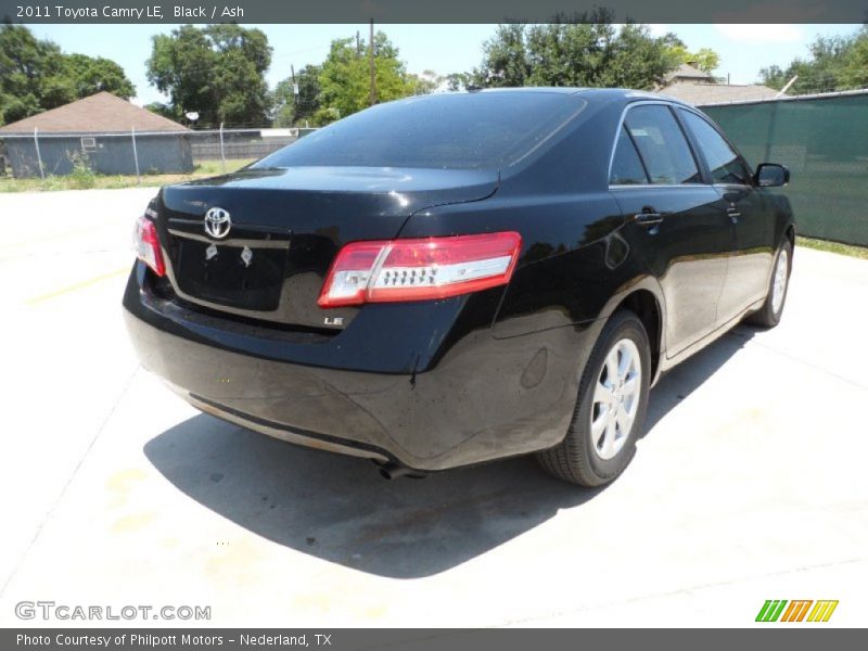 Black / Ash 2011 Toyota Camry LE
