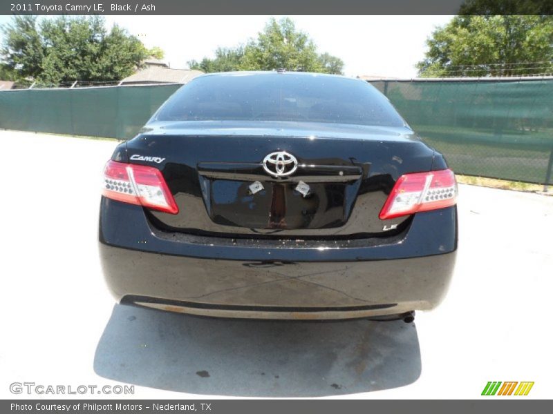 Black / Ash 2011 Toyota Camry LE