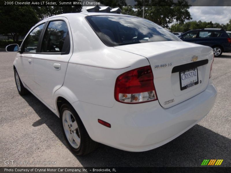 Summit White / Charcoal 2006 Chevrolet Aveo LT Sedan