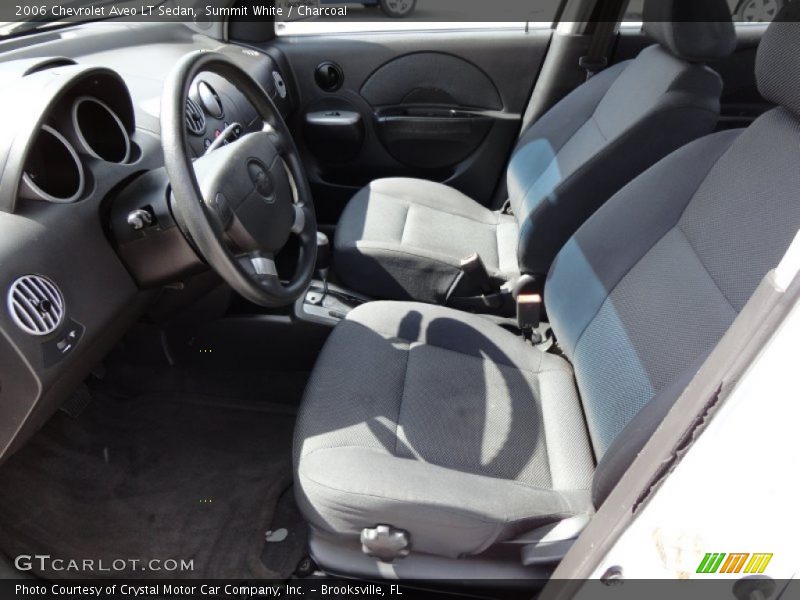  2006 Aveo LT Sedan Charcoal Interior