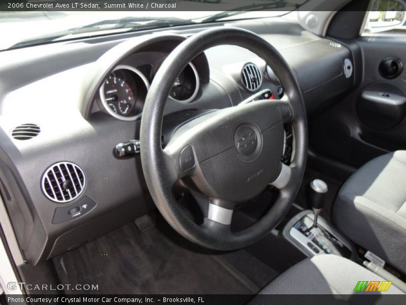 Summit White / Charcoal 2006 Chevrolet Aveo LT Sedan