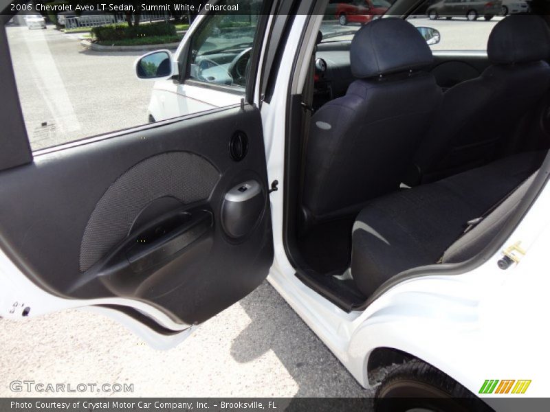 Summit White / Charcoal 2006 Chevrolet Aveo LT Sedan