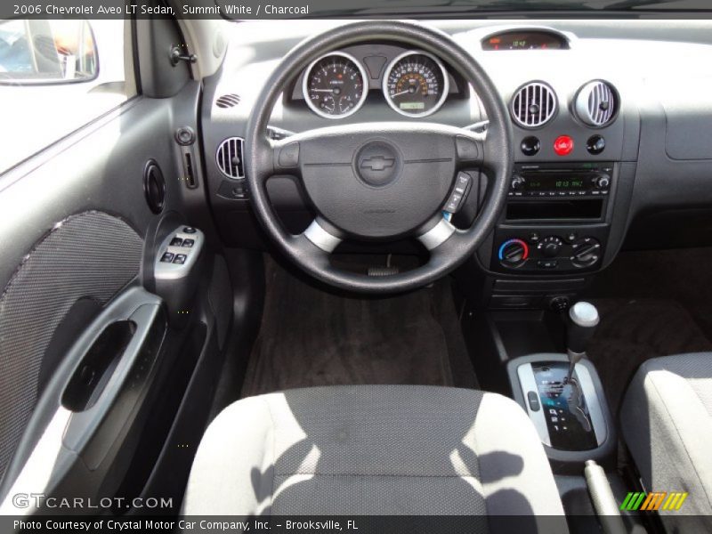 Summit White / Charcoal 2006 Chevrolet Aveo LT Sedan