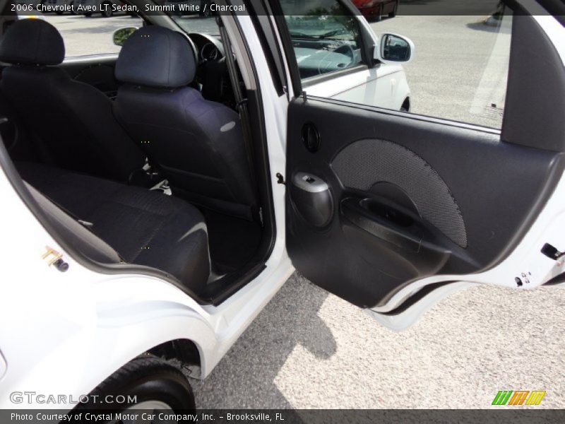 Summit White / Charcoal 2006 Chevrolet Aveo LT Sedan
