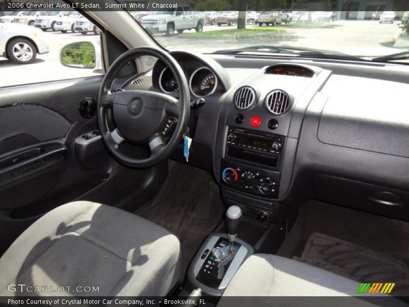 Summit White / Charcoal 2006 Chevrolet Aveo LT Sedan