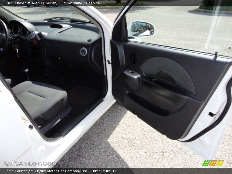 Summit White / Charcoal 2006 Chevrolet Aveo LT Sedan