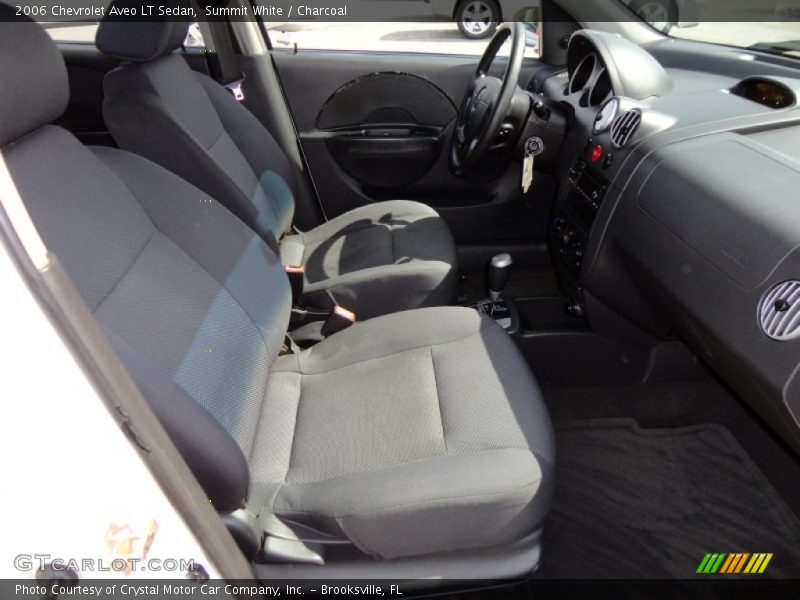 Summit White / Charcoal 2006 Chevrolet Aveo LT Sedan