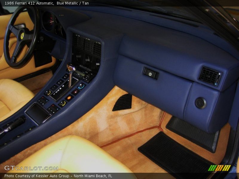 Dashboard of 1986 412 Automatic