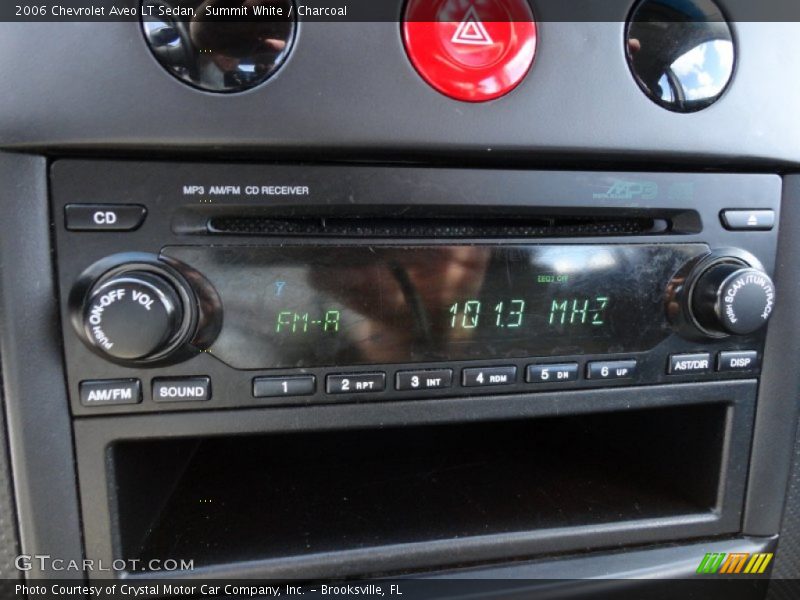 Summit White / Charcoal 2006 Chevrolet Aveo LT Sedan