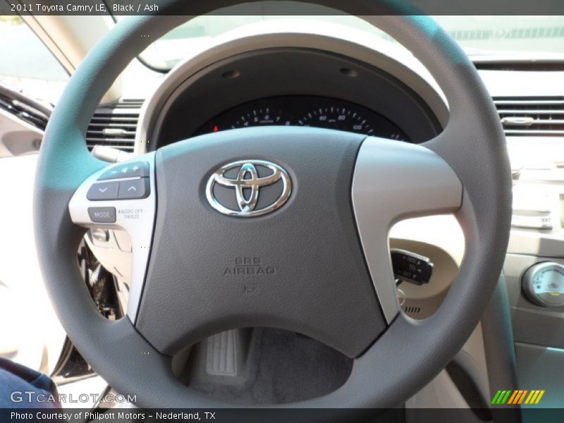 Black / Ash 2011 Toyota Camry LE