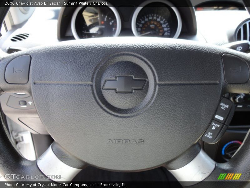 Summit White / Charcoal 2006 Chevrolet Aveo LT Sedan