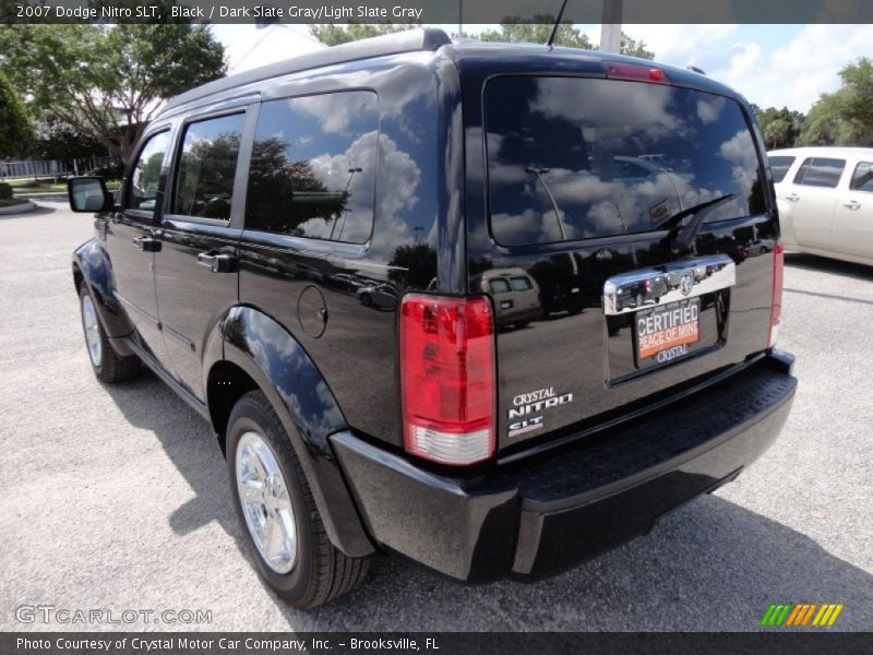 Black / Dark Slate Gray/Light Slate Gray 2007 Dodge Nitro SLT