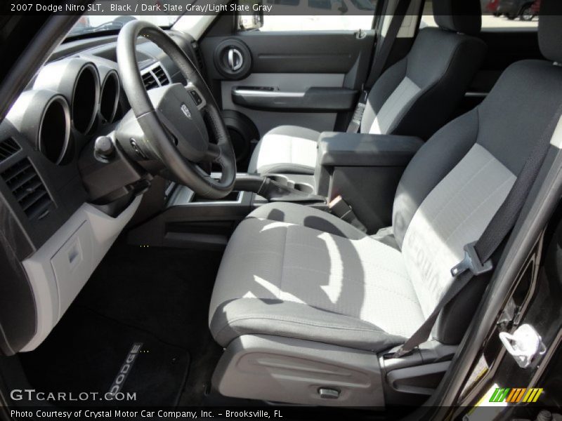 Black / Dark Slate Gray/Light Slate Gray 2007 Dodge Nitro SLT