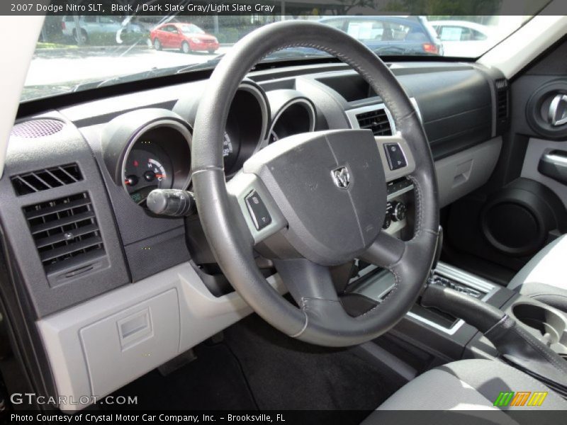 Black / Dark Slate Gray/Light Slate Gray 2007 Dodge Nitro SLT