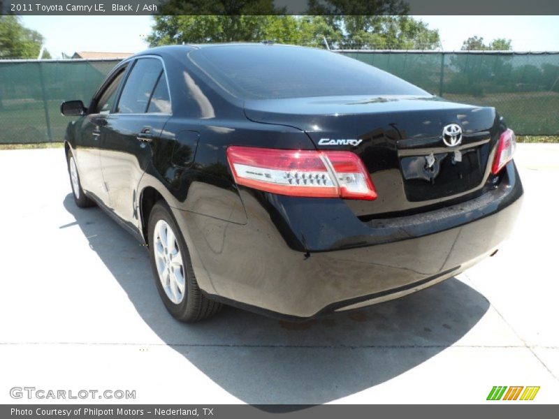 Black / Ash 2011 Toyota Camry LE