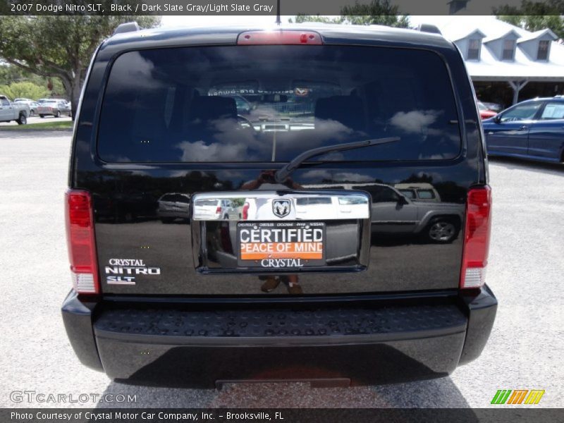 Black / Dark Slate Gray/Light Slate Gray 2007 Dodge Nitro SLT