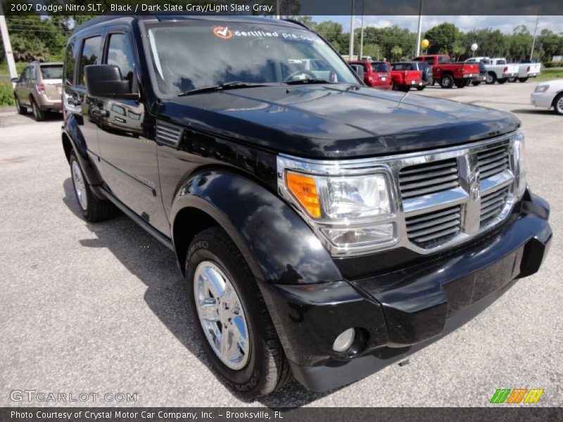 Black / Dark Slate Gray/Light Slate Gray 2007 Dodge Nitro SLT