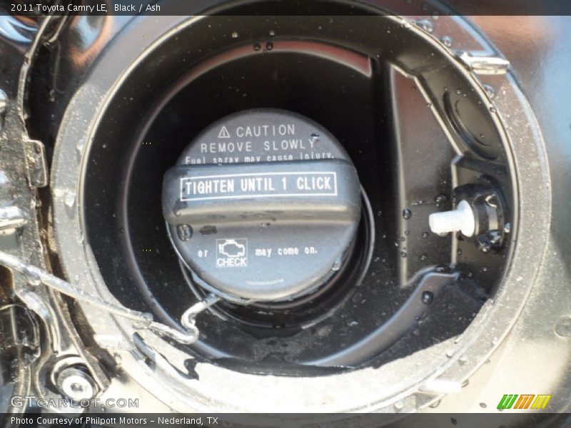 Black / Ash 2011 Toyota Camry LE