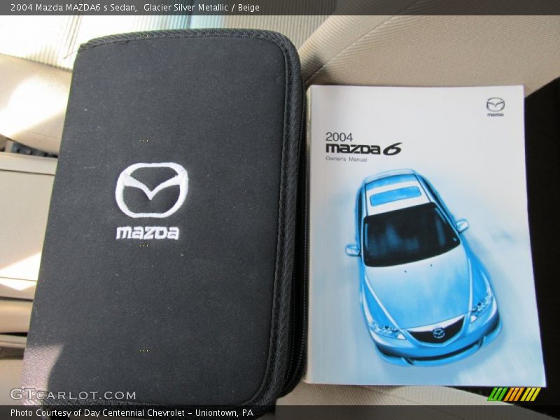 Glacier Silver Metallic / Beige 2004 Mazda MAZDA6 s Sedan