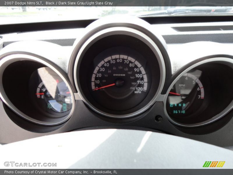 Black / Dark Slate Gray/Light Slate Gray 2007 Dodge Nitro SLT