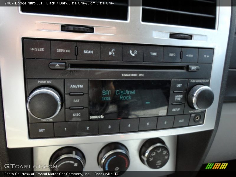 Black / Dark Slate Gray/Light Slate Gray 2007 Dodge Nitro SLT