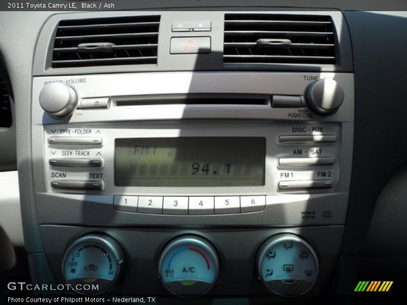 Black / Ash 2011 Toyota Camry LE