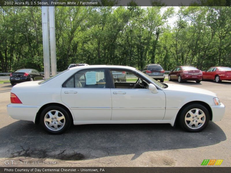 Premium White / Parchment 2002 Acura RL 3.5 Sedan