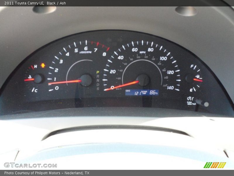Black / Ash 2011 Toyota Camry LE