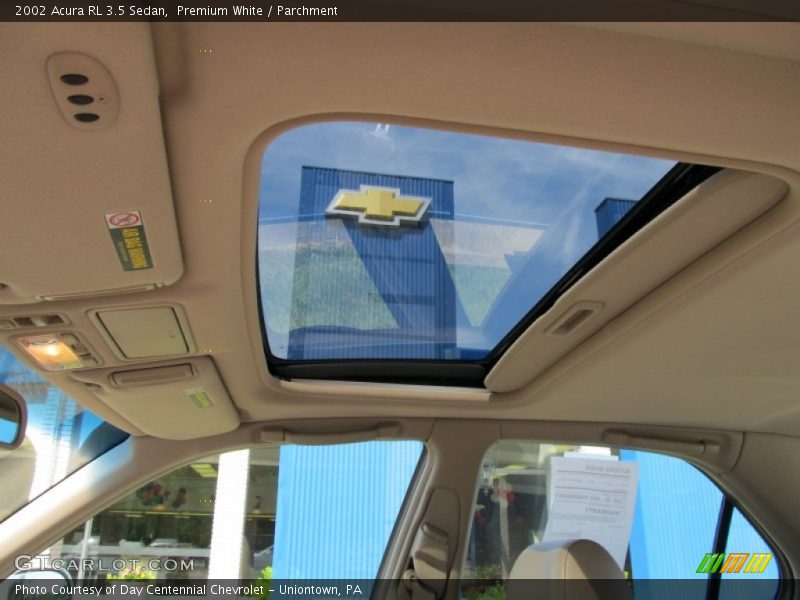 Premium White / Parchment 2002 Acura RL 3.5 Sedan