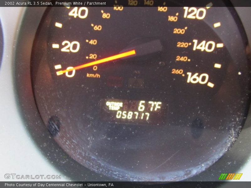 Premium White / Parchment 2002 Acura RL 3.5 Sedan