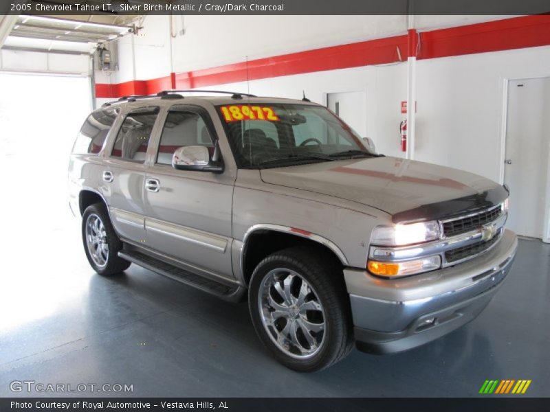 Silver Birch Metallic / Gray/Dark Charcoal 2005 Chevrolet Tahoe LT