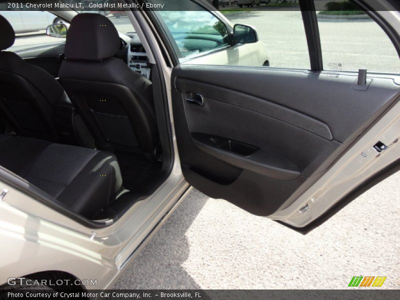 Gold Mist Metallic / Ebony 2011 Chevrolet Malibu LT
