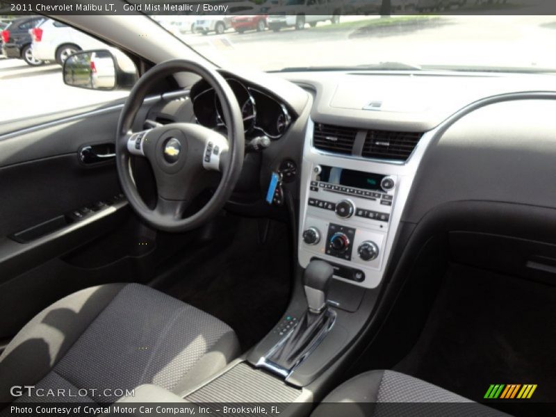 Gold Mist Metallic / Ebony 2011 Chevrolet Malibu LT