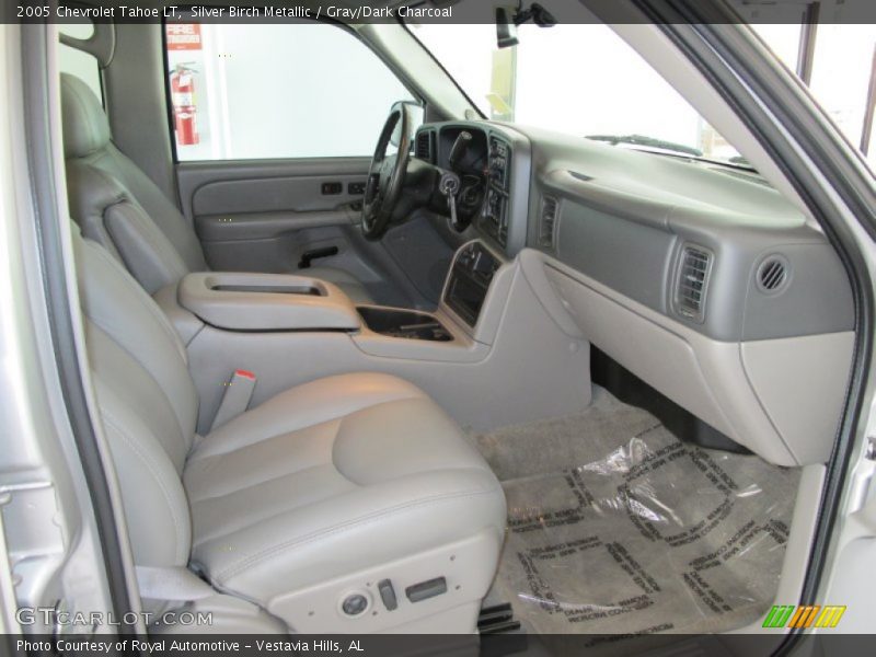 Silver Birch Metallic / Gray/Dark Charcoal 2005 Chevrolet Tahoe LT