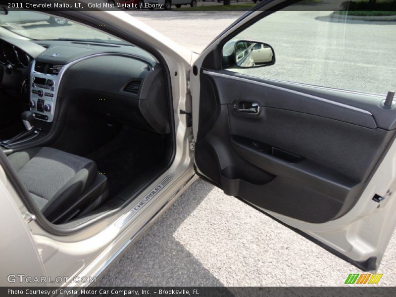 Gold Mist Metallic / Ebony 2011 Chevrolet Malibu LT