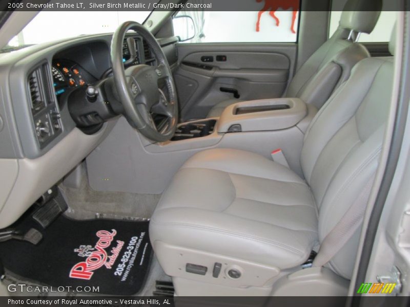 Silver Birch Metallic / Gray/Dark Charcoal 2005 Chevrolet Tahoe LT