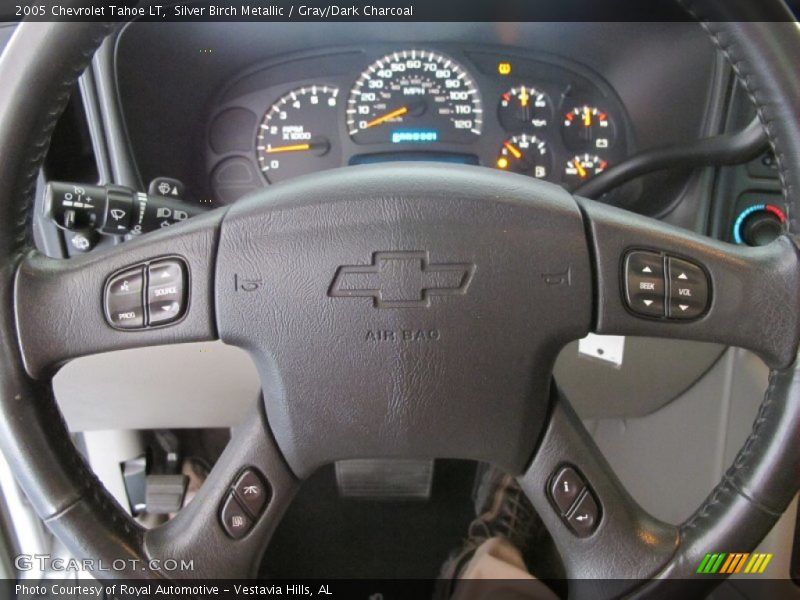 Silver Birch Metallic / Gray/Dark Charcoal 2005 Chevrolet Tahoe LT