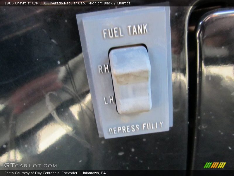 Controls of 1986 C/K C10 Silverado Regular Cab