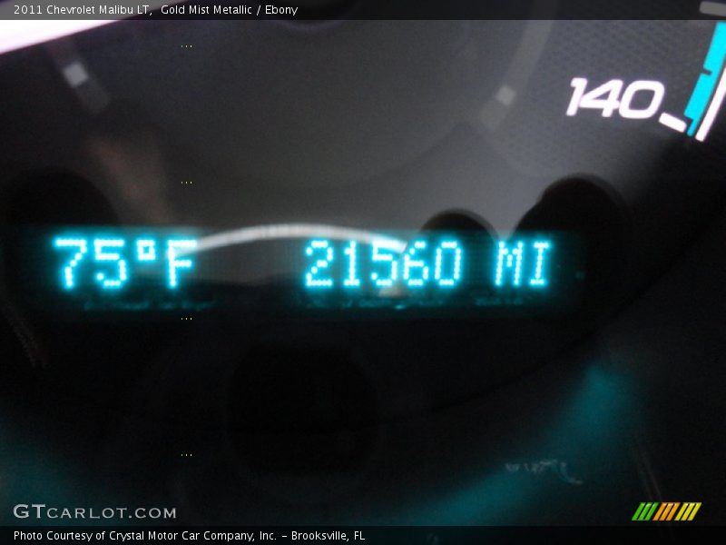Gold Mist Metallic / Ebony 2011 Chevrolet Malibu LT