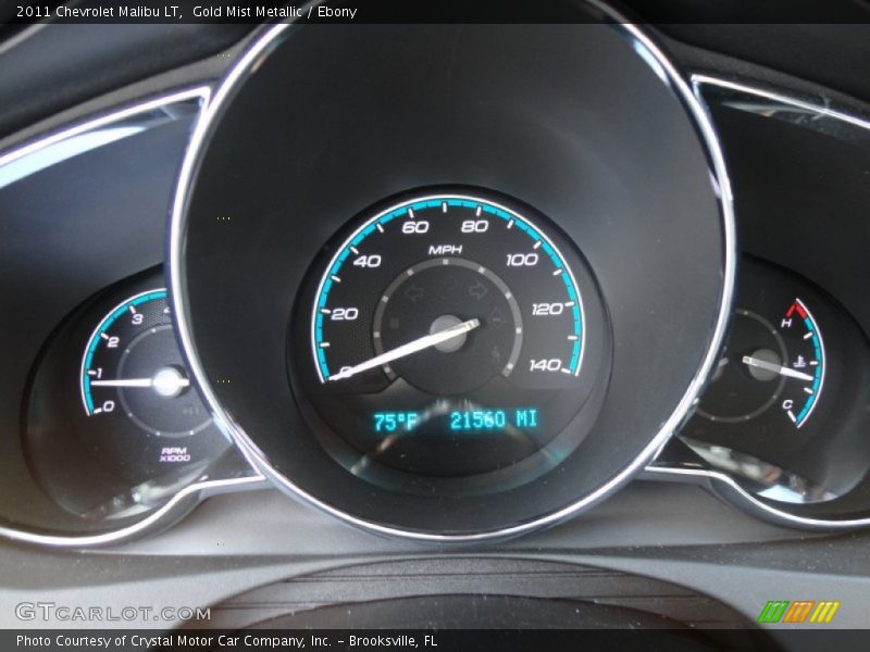  2011 Malibu LT LT Gauges