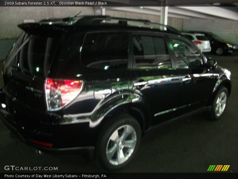 Obsidian Black Pearl / Black 2009 Subaru Forester 2.5 XT