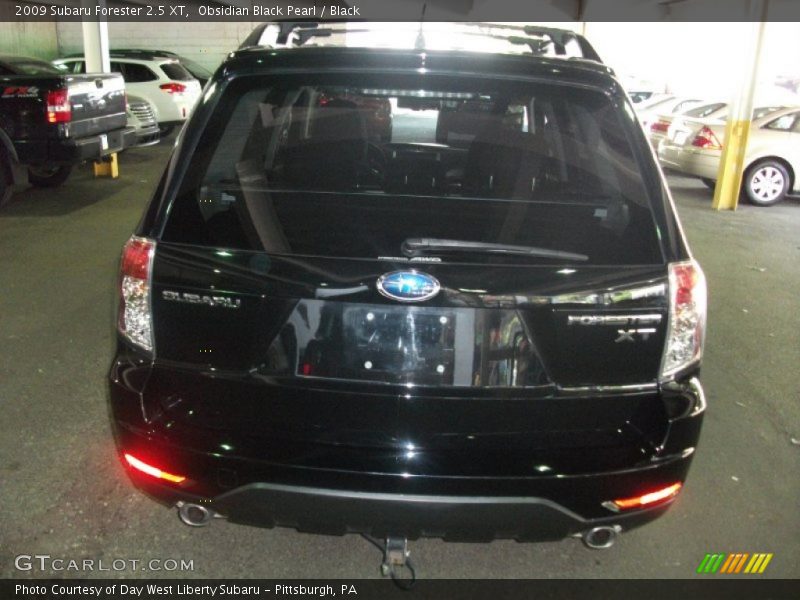 Obsidian Black Pearl / Black 2009 Subaru Forester 2.5 XT