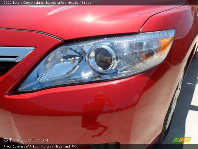 Barcelona Red Metallic / Bisque 2011 Toyota Camry Hybrid
